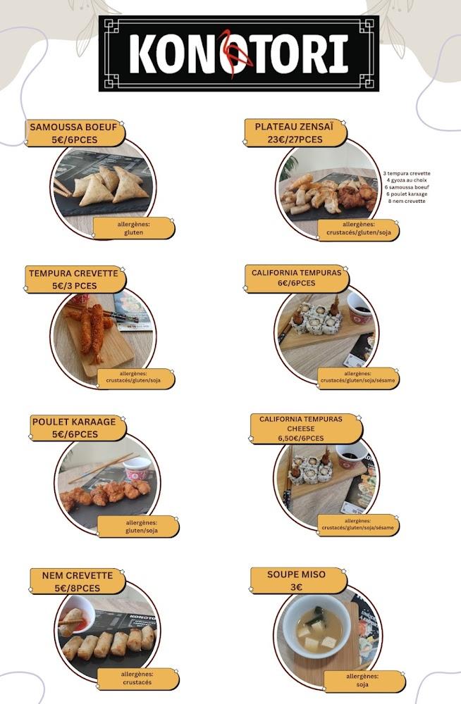 Konotori sushi - Menu Image 2